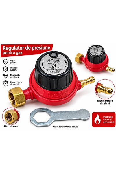 Orgaz Regulator de presiune a gazului – Siguranță și control precis