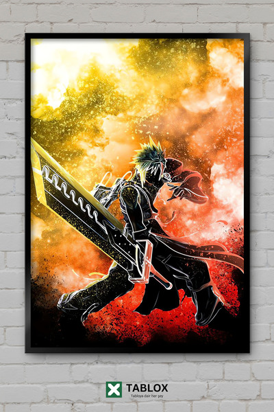 TABLOX Dark Soul Of Gaming Αφίσα Dark Player Souls με κορνίζα, διακοσμητικός ...
