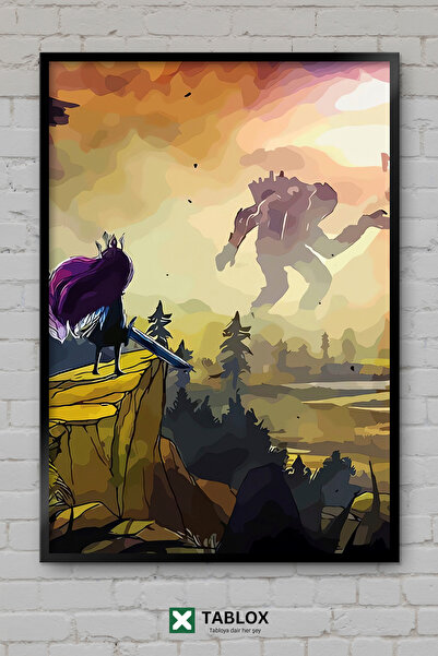 TABLOX Child Of Light Παιχνίδι RPG Παραμυθένια Περιπέτεια Αφίσα με Πλαίσιο Εμ...