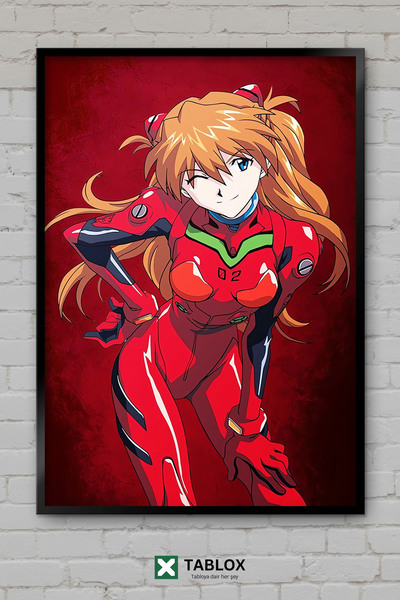 TABLOX Evangelion Anime Manga Mecha Eva Robot Japanski poster okvir izgleda k...