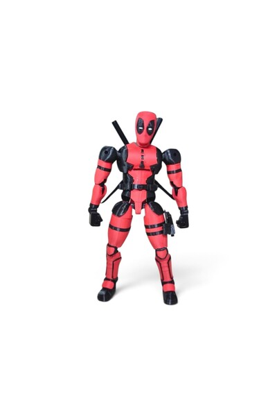ceptık Deadpool Eklemli Karakter Figürü 18 CM Tüm Eklem Yerleri Hareketli