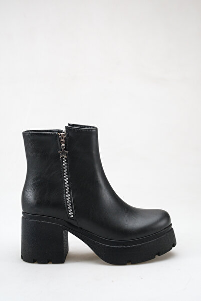 SH SİLVER MODA Women's Boots with Fastening Straps, Wedge Heels, Lightweight ...