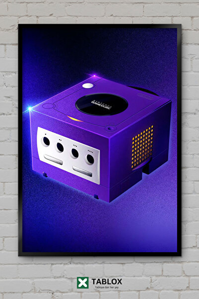 TABLOX Nintendo Gamecube retro igraća konzola, poster za igre, dekorativna MD...