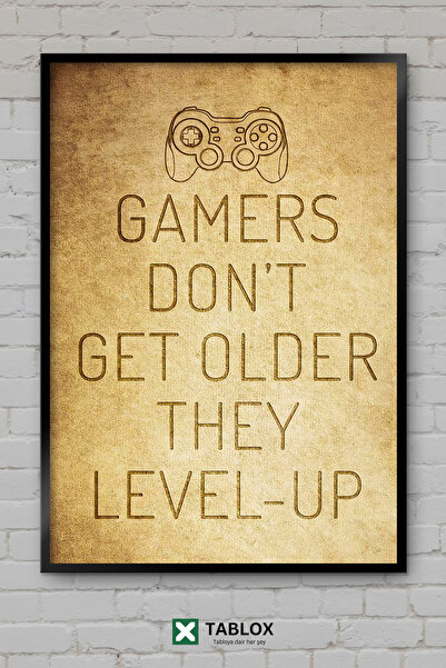 TABLOX Παιχνίδια Gamer Neon Decor Art Αφίσα τοίχου με κορνίζα Διακοσμητικός π...