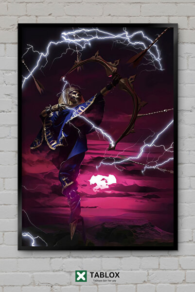 TABLOX Blasphemous Game Dark Metroidvania Action Figure Decorativ MDF Tablo c...