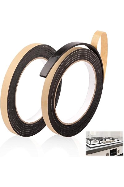 TikPlus Ceranfeld Self-Adhesive Sealing Tape, 4M Sealing Tape for Hob, 10mm x...
