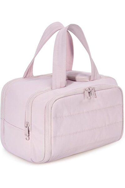 Yelajoy Puffy Large Toiletry Bag for Women, Lightweight Cosmetic Makeup Bag O...