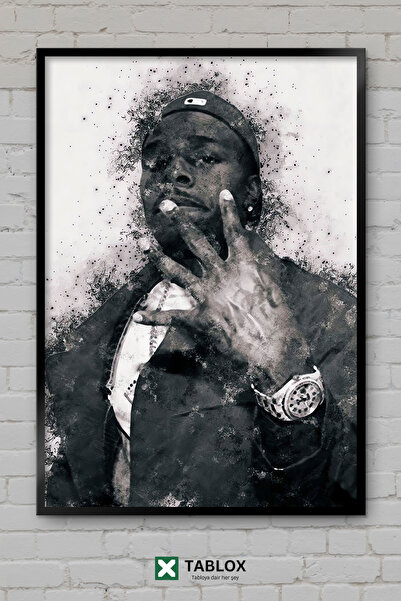 TABLOX Dababy Rapper Ράπερ Χιπ Χοπ Μουσική Αφίσα Μουσικής με Κορνίζα Διακοσμη...
