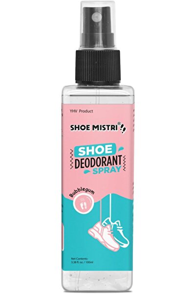 Shoe Mistri بخاخ مزيل رائحة القدم والأحذية (100 مل) |   مزيل روائح مضاد للبكت...