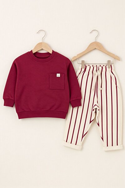 Minory Kids - طقم أطفال مكون من سترة وبنطلون من قطعتين