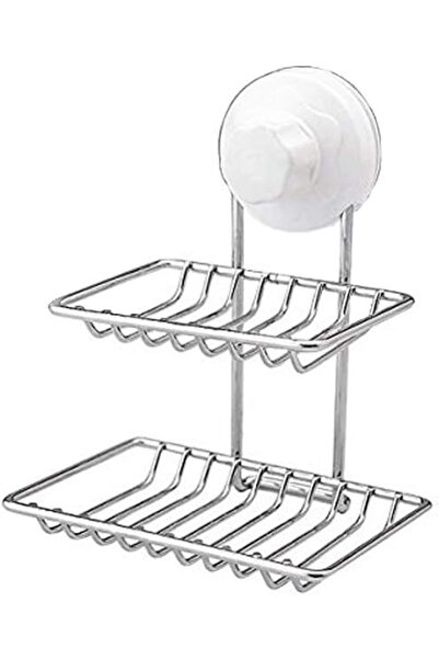 DRAMA HOME حامل صابون بطبقتين - 18x14x12 1022-H