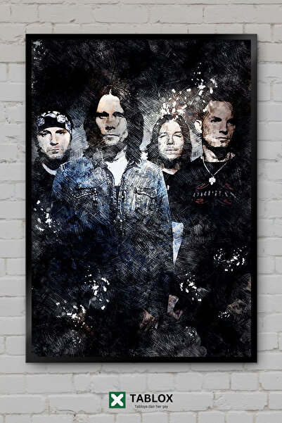 TABLOX Alter Bridge Rock Band Μουσική Αμερικανικής Στυλιζαρίσματος Διακοσμητι...