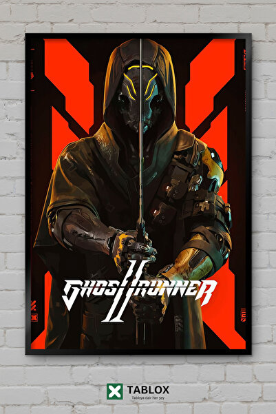 TABLOX Ghostrunner Game Science Fiction Action Αφίσα με εμφάνιση πλαισίου Δια...