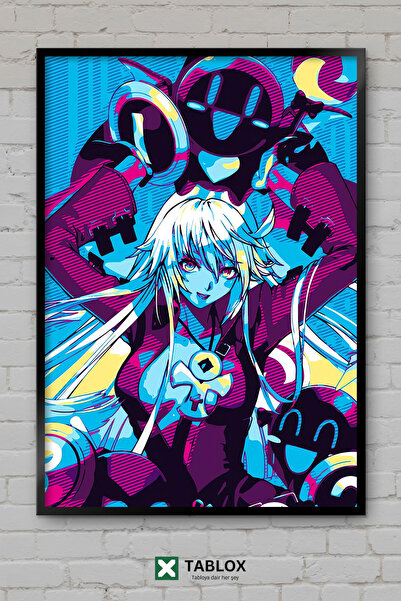 TABLOX Guilty Gear Strive Fighting Game Αφίσα παιχνιδιού μάχης με κορνίζα Δια...