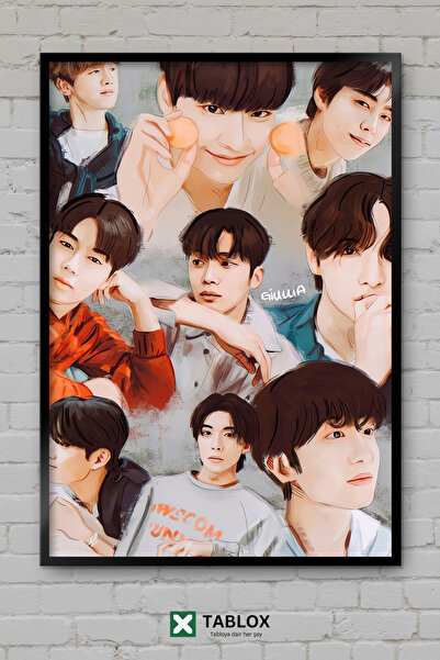 TABLOX Sf9 Kpop grupa muzike korejski dečački bend okvir izgleda dekorativna ...