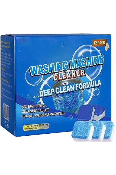 X SPRING Washing Machine Cleaner, 12pcs Septic Safe Washer Cleaner for All Ma...