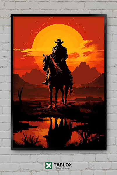 TABLOX Red Dead Redemption Παιχνίδι Τυχερών Αγώνων, Διακοσμητικός Πίνακας MDF...