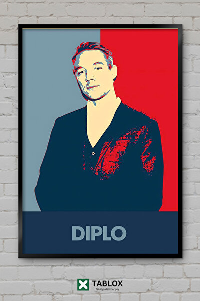 TABLOX Diplo Dj Producer Producător Edm Music Electronic Frame View Masă deco...