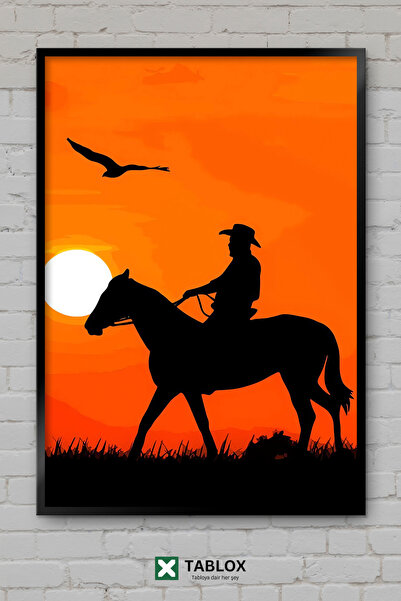 TABLOX Red Dead Redemption Παιχνίδι Τυχερών Αγώνων Δυτικού Τύπου Αφίσα Καουμπ...