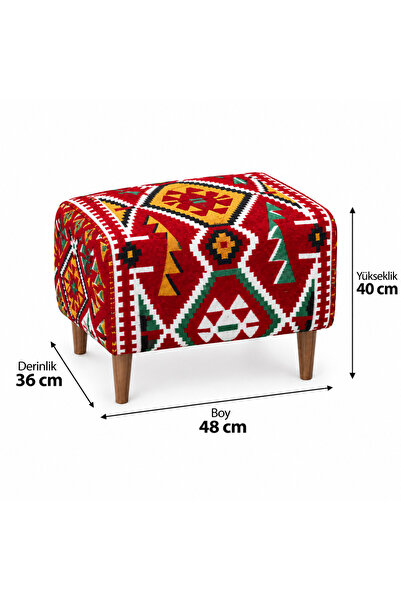 Lütfiye Gündoğan Puf kilim dokuma kumaş