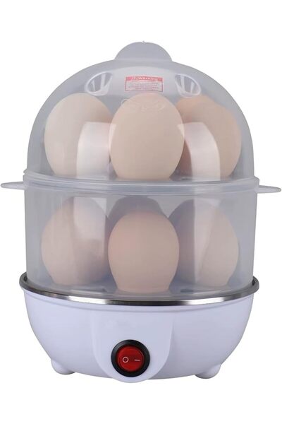 West Biking 350W Double Layer Electric Egg Cooker |   Capacity of 14 Eggs |  ...