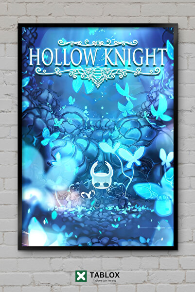 TABLOX Hollow Knight igračka igra tamna fantastika poster u obliku okvira dek...