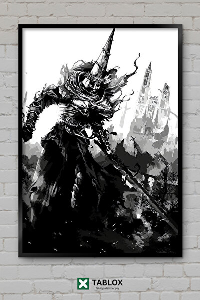 TABLOX Blasphemous Game Dark Metroidvania Action Διακοσμητικός πίνακας ζωγραφ...