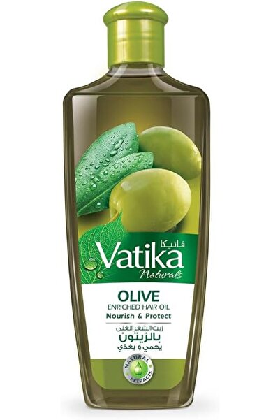 Dabur زيت الشعر المغذي والوقائي من فاتيكا ناتشورالز بزيت الزيتون، 200 مل