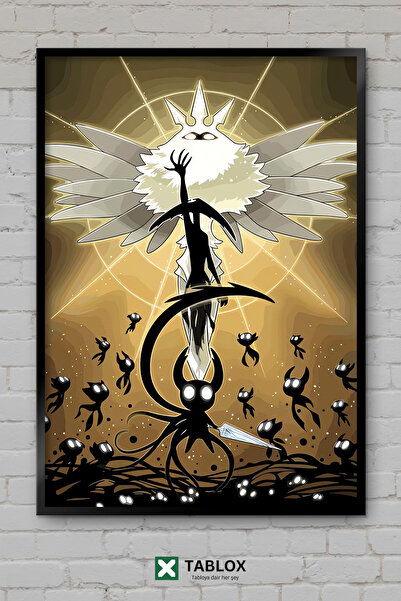 TABLOX Hollow Knight Knight of the Dark Fantastic Game Frame View Decorative ...