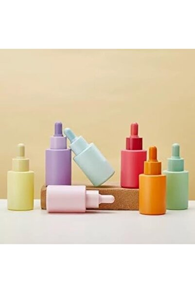 Yelajoy 7Pcs 30ML Frosted Glass Eye Dropper Bottles, Leakproof Essential Oil ...