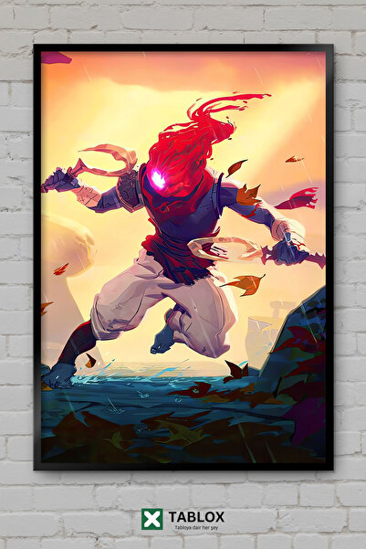 TABLOX Πλατφόρμα Δράσης Παιχνιδιού Dead Cells, Διακοσμητικός Πίνακας MDF με Π...