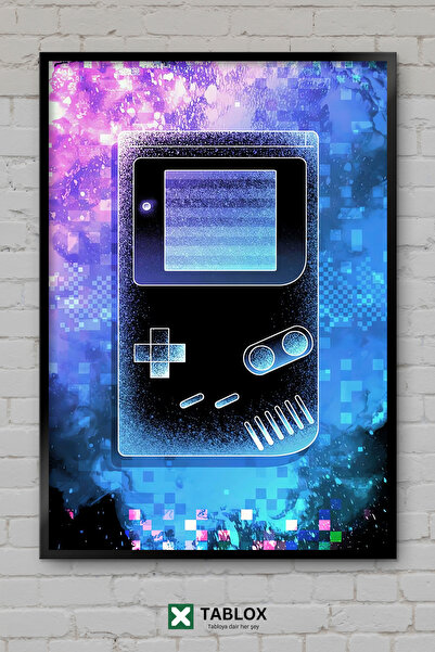 TABLOX Consolă de jocuri pe 8 biți Retro Pixel Spirit Soul Tablou decorativ d...
