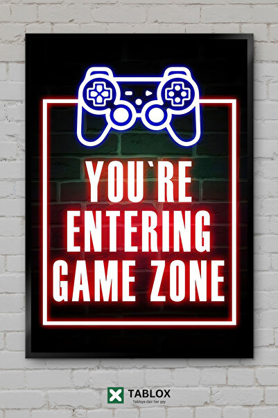 TABLOX Poster retro pentru jocuri video, artă decorativă, tablou decorativ în...