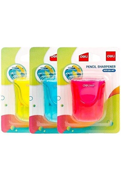 Deli ER01100-MT 2 Holes Pencil Sharpener 1 pack