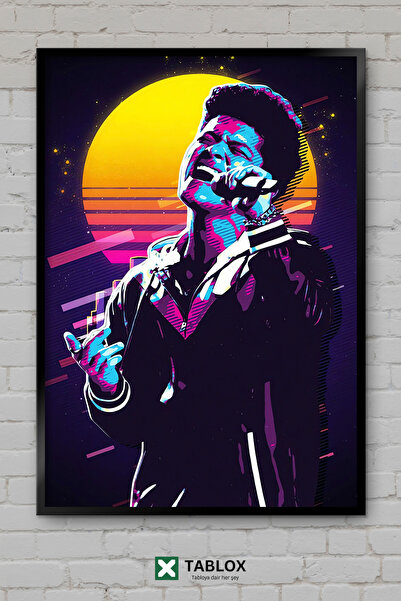 TABLOX Bruno Mars Τραγουδιστής Ποπ Μουσική Φανκ Πορτρέτο Διακοσμητικός πίνακα...