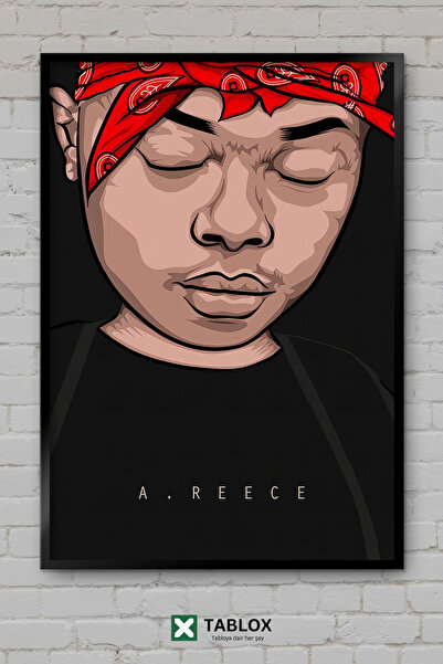 TABLOX Ένας ράπερ και τραγουδιστής Reece, διακοσμητικός πίνακας ζωγραφικής MD...