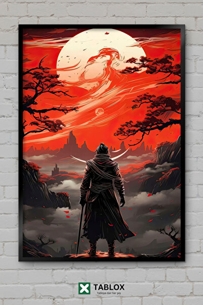 TABLOX Sekiro Shadows Die Twice Παιχνίδι Σαμουράι Νίντζα Ιαπωνικό Διακοσμητικ...