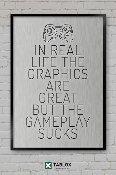 TABLOX Παιχνίδια Gamer Neon Decor Art Αφίσα τοίχου με κορνίζα Διακοσμητικός π...