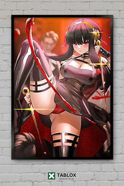 TABLOX Spy X Family Anime Manga Loid Yor Anya Spy Family Frame View Tablou de...