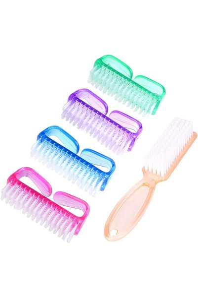 MODENGKONGJIAN Handle Grip Nail Brush, Hand Fingernail Scrub Cleaning Brushes...