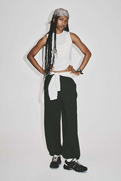 H&M Relaxed Fit Nylon sports track pants