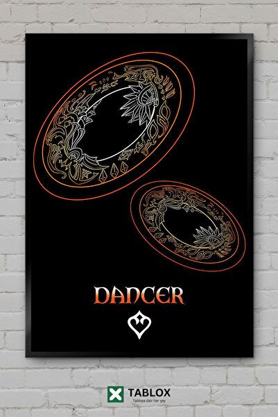 TABLOX Dancer Dancer Final Fantasy Xiv 14 Character Game Rpg Διακοσμητικός πί...