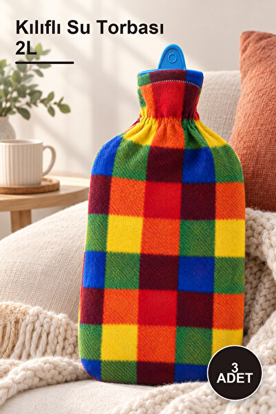 Yenilig 3 Water Bags with Covers 2L