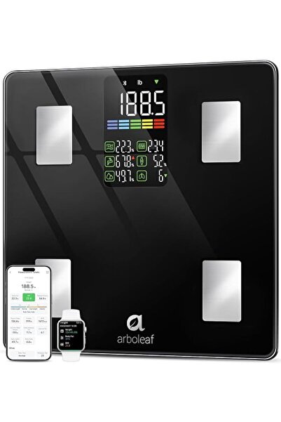 arboleaf Smart Scale with BMI, Body Fat, Muscle Mass 14 Composition Metrics