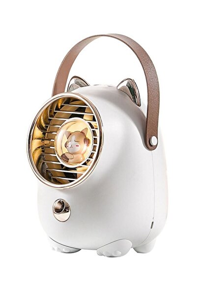 Arabest Portable Mini Air Conditioning Fan,USB Water-Cooled Desktop Chiller w...