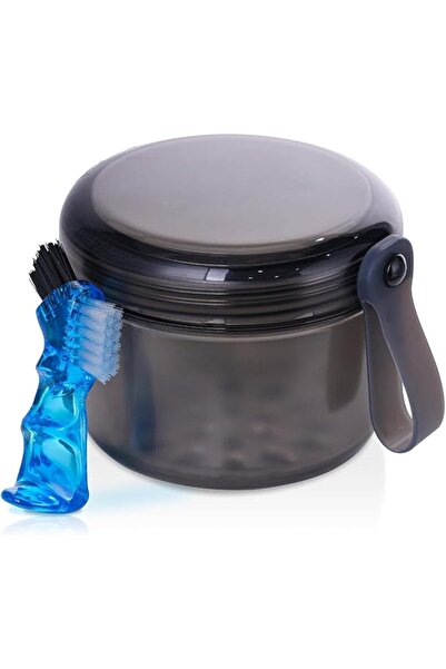 Yelajoy Leak Proof Denture Cups for Soaking Dentures with Strainer Basket and...