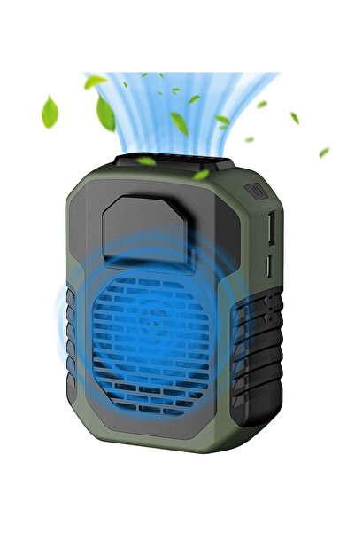 Arabest 6000mAh Portable Waist Clip Fan,3 Speeds,Rechargeable USB Fan for Out...