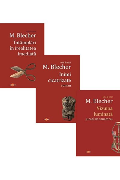 Cartex Pachet 3 carti. Pachet de autor M. Blecher - Max Blecher