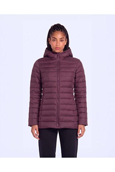 Kappa Logo Rijun Kadın Bordo Regular Mont
