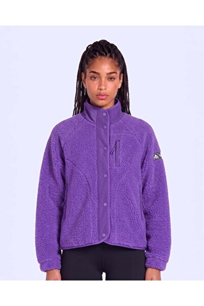 Kappa Authentic Crete 2 Kadın Mor Regular Sherpa Mont